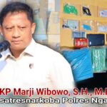 BRAVO” Genderang Perang Berantas Peredaran Narkoba, Satresnarkoba Polres Ngawi Berhasil Sita Sabu 39,222 gram
