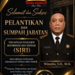 Selamat dan Sukses, Bapak Winarko S.H., M.H. Atas Jabatan Sebagai Satgas Reformasi dan Inovasi Kejati Jawa Timur